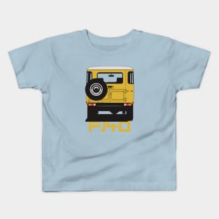 Landcruiser fj40 (yellow) Kids T-Shirt